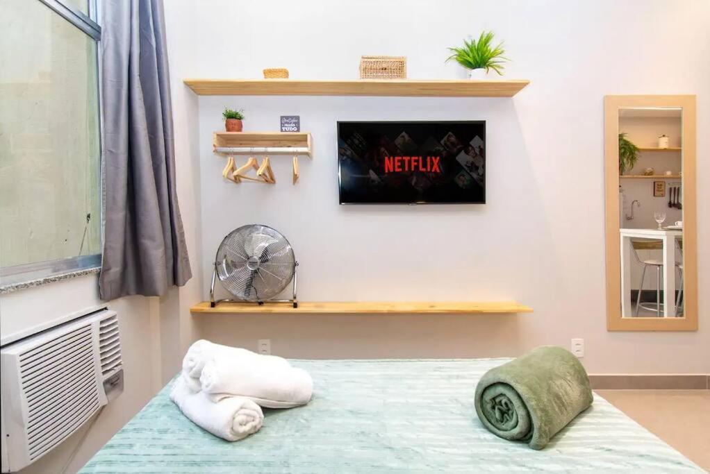 Apartemen Refugio Boemio Em Copacabana Rio de Janeiro